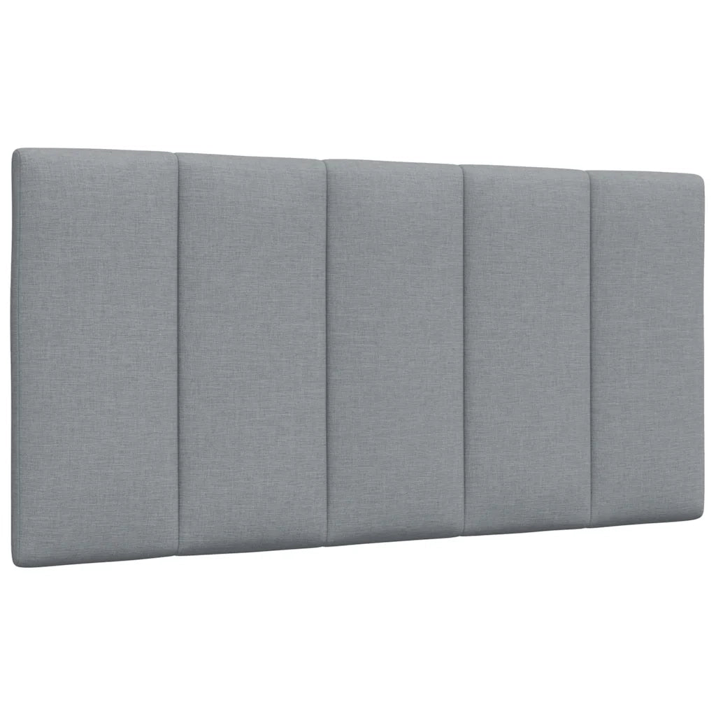 Letto singolo | Letto per adulti | Giroletto senza Materasso Hanko Grigio Chiaro 100x200 cm Tessuto