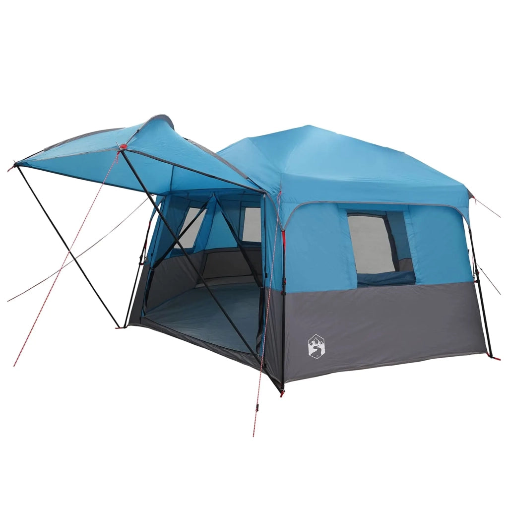 Tenda istantanea con telo antipioggia per 12 persone e rilascio rapido