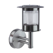 Applique solare esterna LED 0,12W 6500K cromata IP44 Struhm