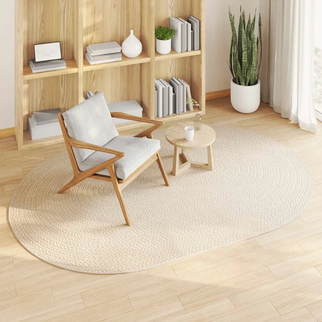 Tappeto ZIZUR Crema 230 x 160 cm Polipropilene 42000867