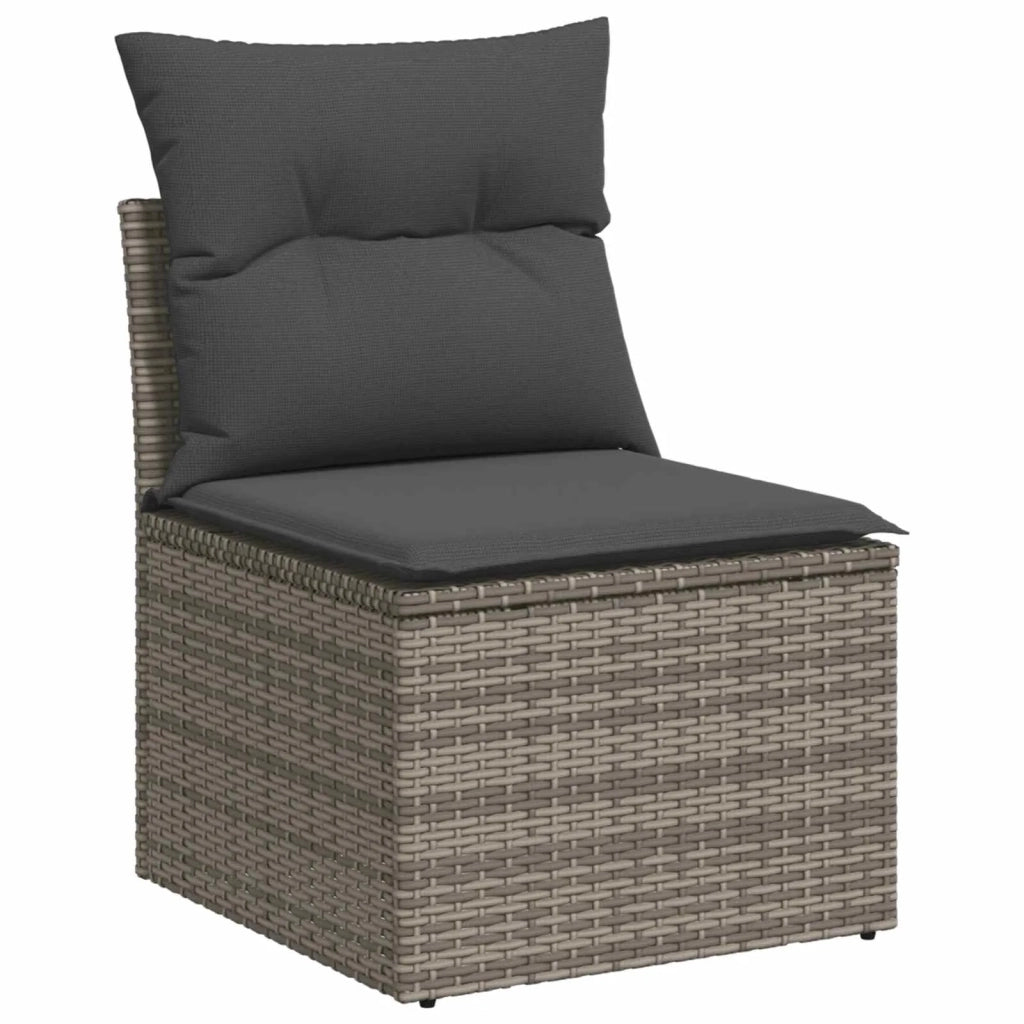 Set di divani 8 pz Grigio e Grigio Scuro 3448280