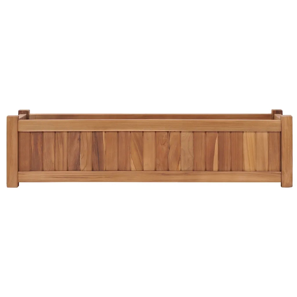 Letto Rialzato da Giardino 100x30x25 cm in Massello di Acacia 48968