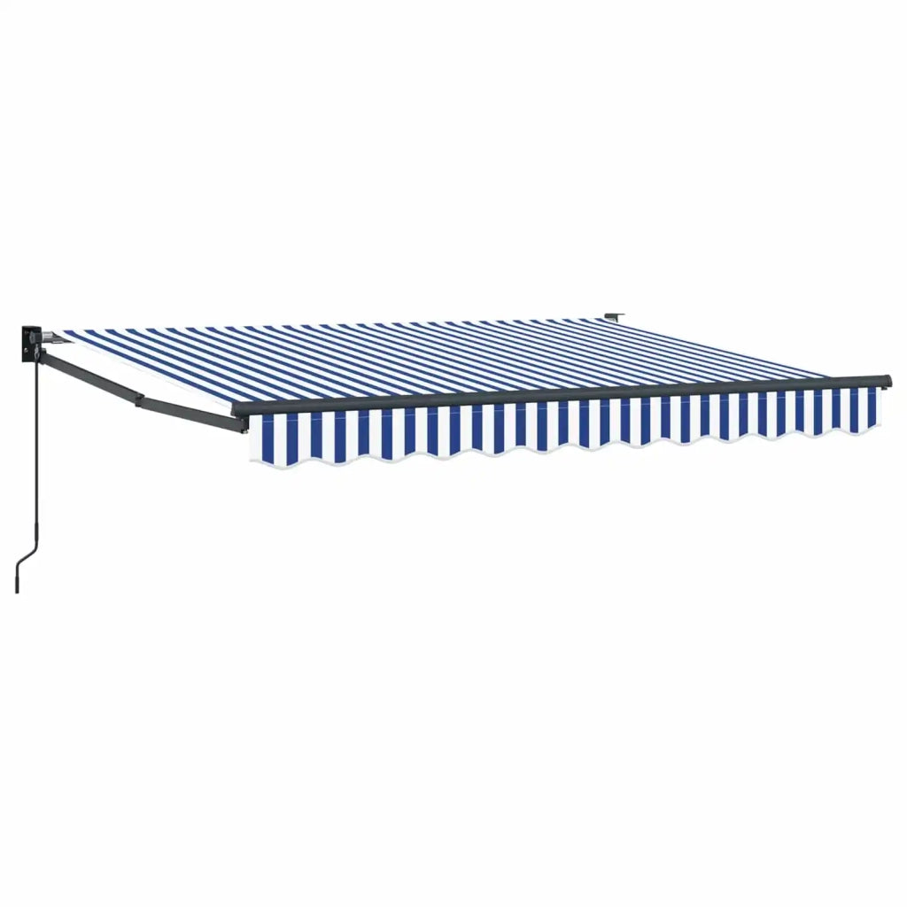 Tenda retrattile Blu e Bianco 3 x 2 m