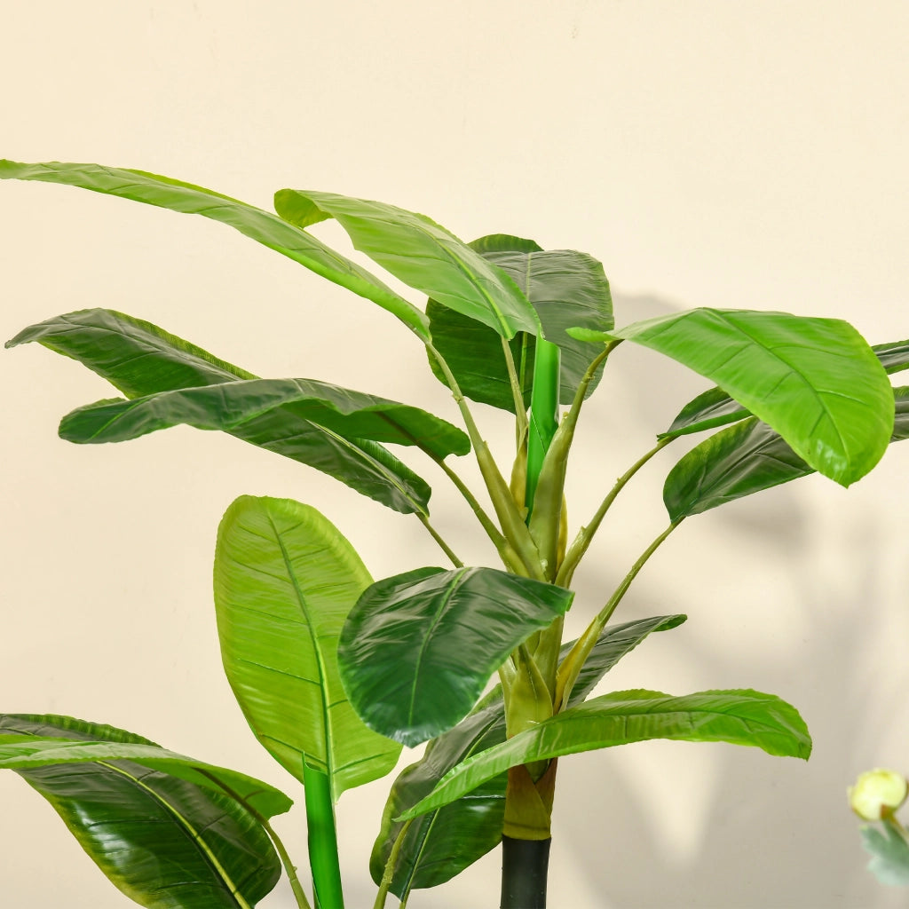 Pianta Artificiale Platanera con Vaso ¨C Minimal ¨C Verde 150 cm