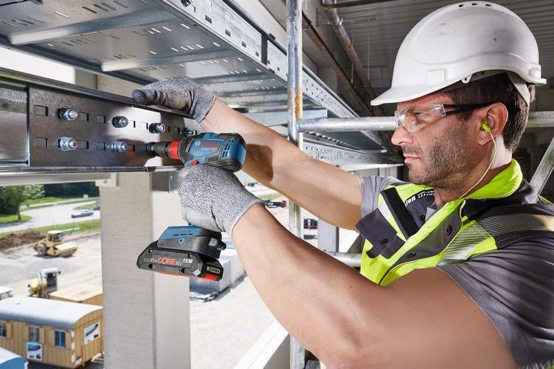 Bosch Professional 06019J2205 GDX 18V-200 Avvitatore a Impulsi 2 in 1 Motore Brushless 200 Nm Senza Batteria e Caricatore in L-BOXX 136 colore Nero