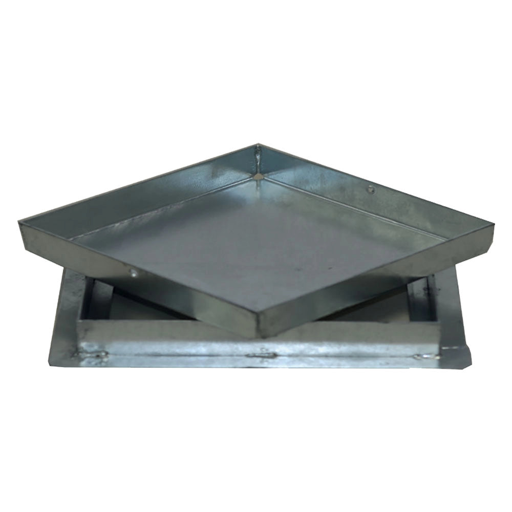 SIGILLO PORTAPAVIMENTO 'TIPO PESANTE' cm 50 x 50 - luce cm 45,6 x 45,6 - telaio h.8 cm