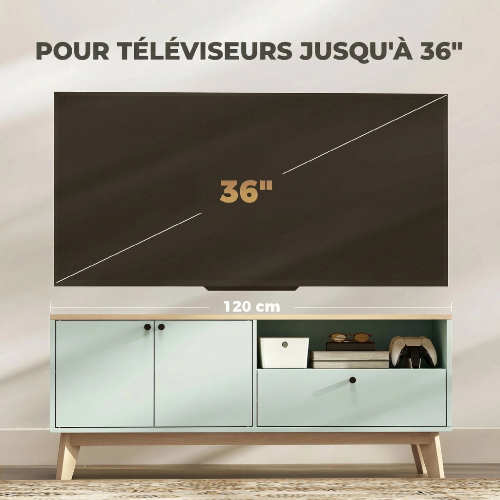 Mobile TV ¨C Minimal ¨C Verde chiaro 120x30x?
