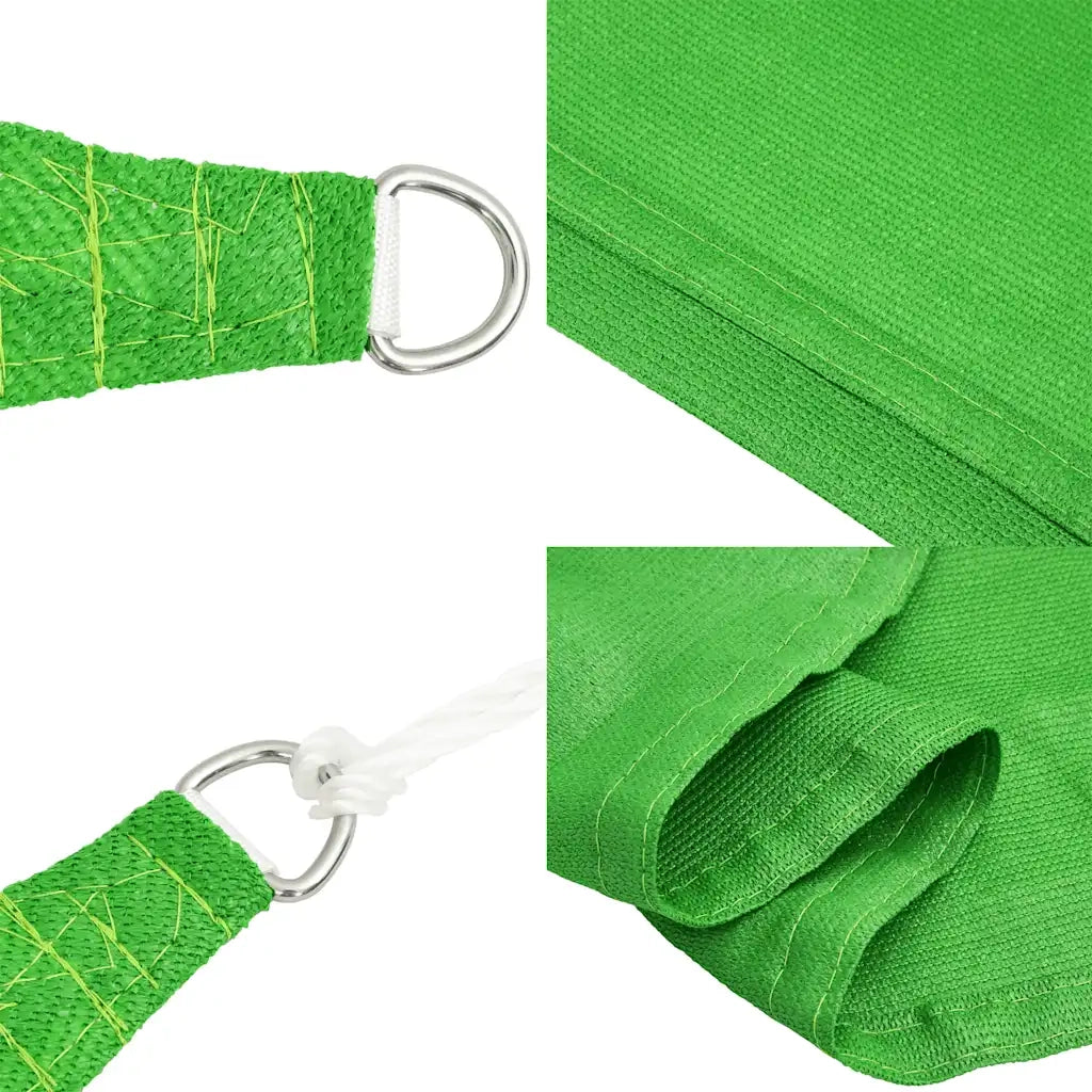 Vela Parasole 160 g/m² Verde Chiaro 2,5x2,5x3,5 m in HDPE 311306