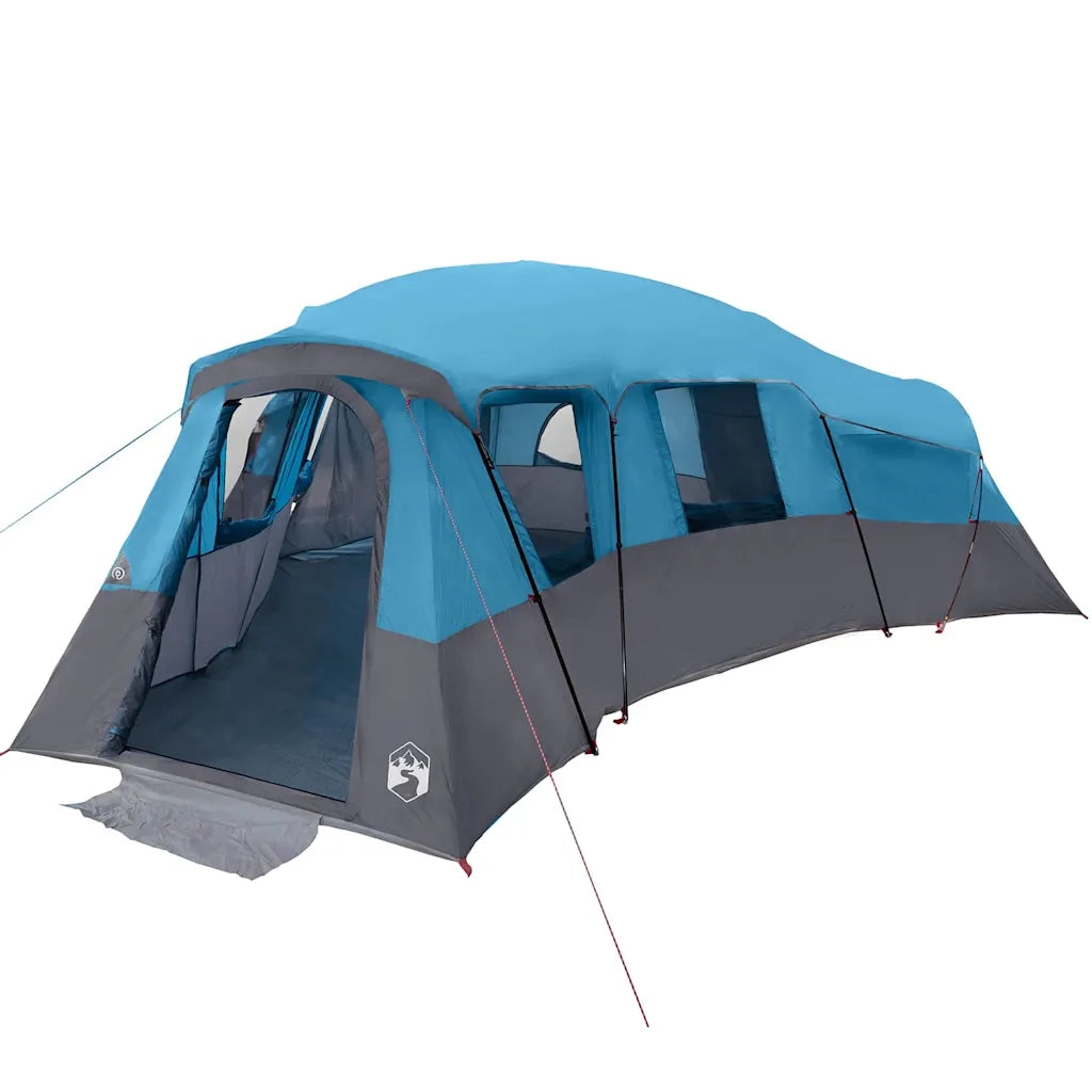 Tenda Familiare con tetto Blu 762 x 655 x 218 cm taffetà 42001155