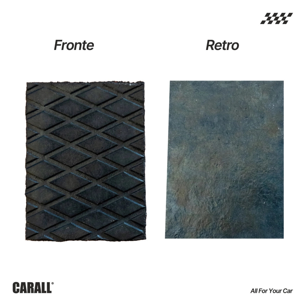 4 Pezzi Tamponi in Gomma per Ponti Sollevatori 160X120X80mm