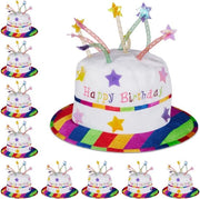 Cappello da compleanno in peluche