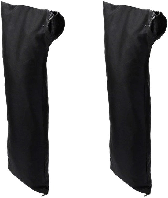 Accessori per sega a nastro - Sacchi per polvere - 2 pezzi - Accessori per sega a nastro - Segatrice a tavolo - Segatrice a nastro - 64,5x30cm - Tela nera - 2 pezzi