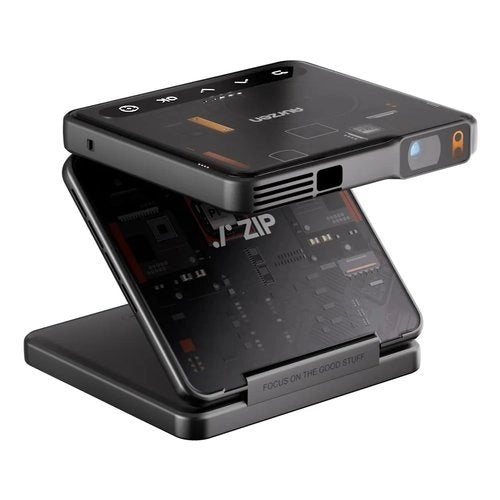 Videoproiettore aurzen au pj zp002m unbk0 zip tri fold cyber gray