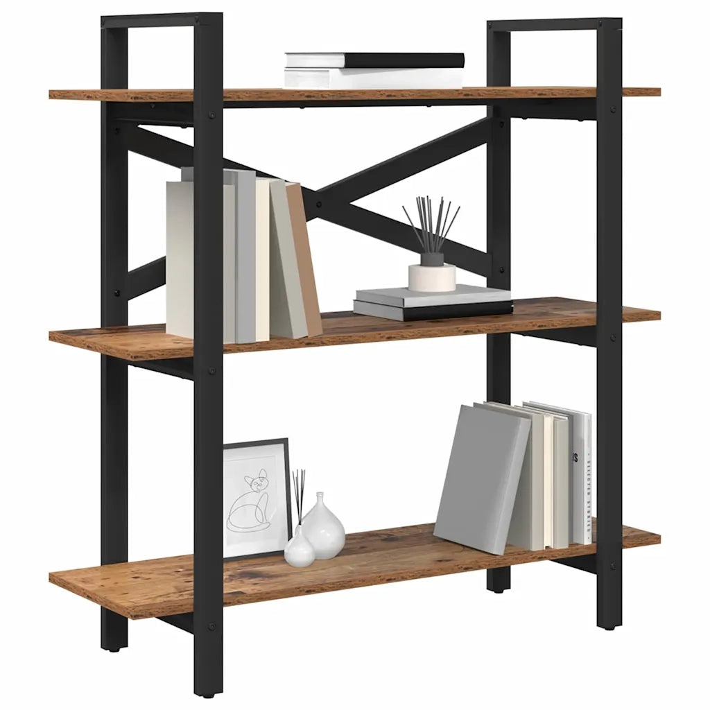 Libreria Legno vecchio 100 x 33,5 x 102 cm Legno multistrato 883950