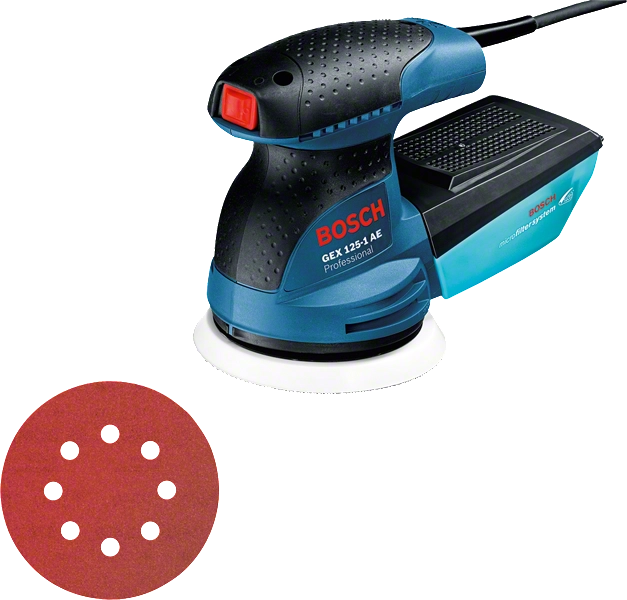 0601387500 - Levigatrice  Orbitale BOSCH GEX 125-1 AE
