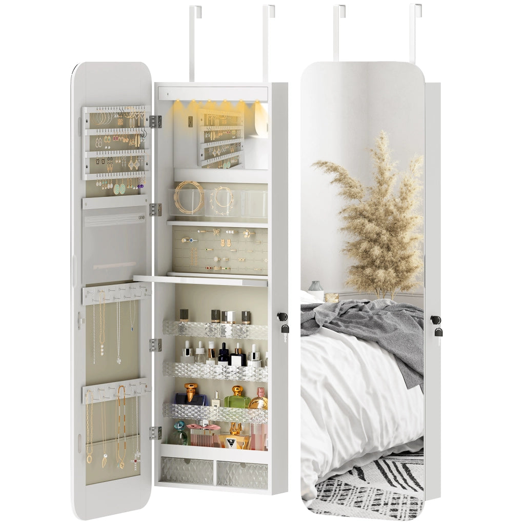 Armadio con Specchio e Cassetti ¨C Minimal ¨C Bianco