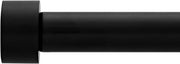 Maniglia Premium Estensibile 76-320 cm – Nero – 1 pollice diametro – Con sistema di fissaggio 3 in 1 – Sostenibile carichi pesanti – 30-126 pollici di lunghezza