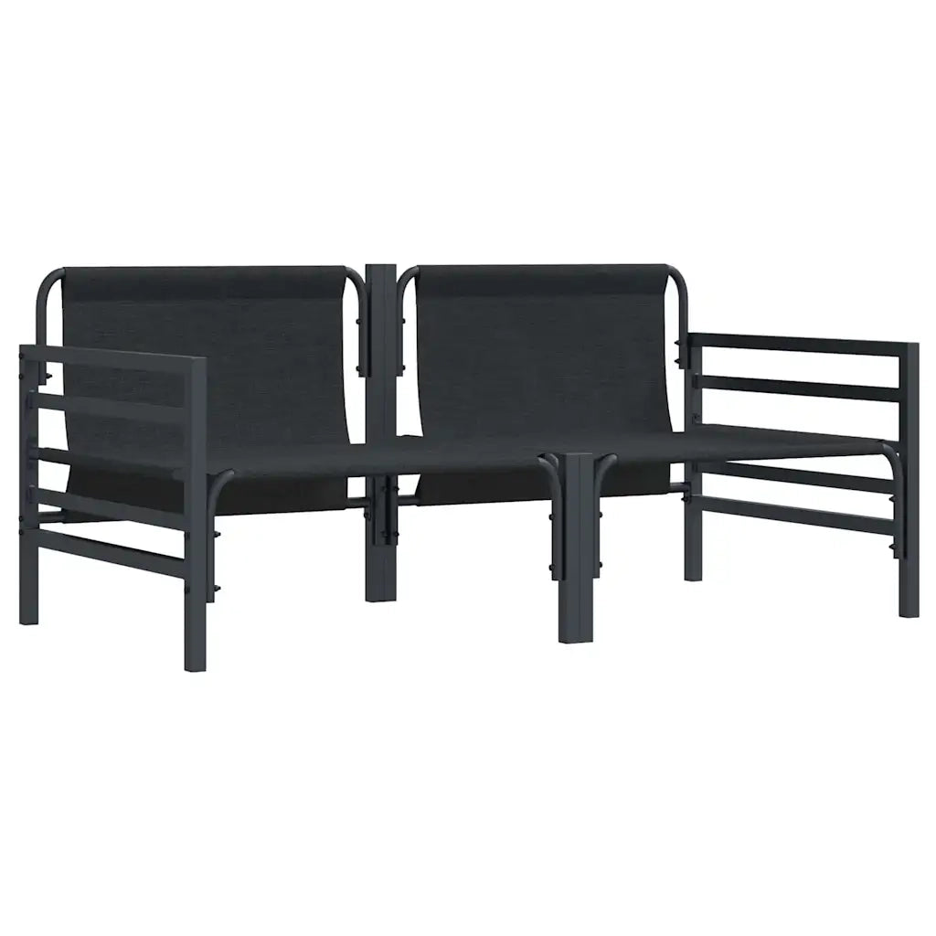 Mobili da Esterno 2 Pezzo Antracite 80 x 80 x 71 cm Acciaio 42009984