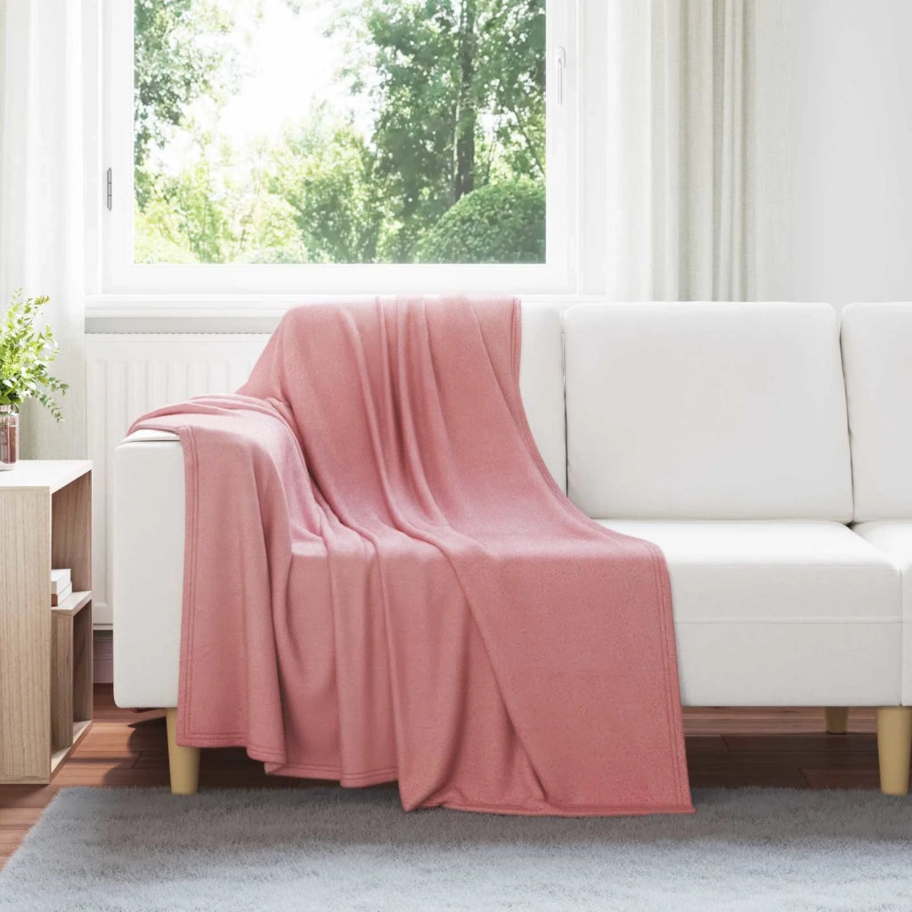 Coperta Rosa 170 x 130 cm Panno 42017041