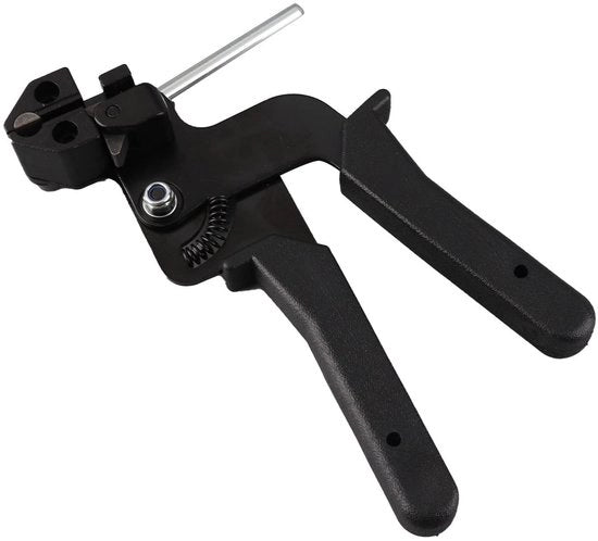 Tang per Cavi - Acciaio Inossidabile - Tensione Regolabile - Attrezzo - 210 x 90 x 20 mm - Peso 700 g - Pistola per Cavi