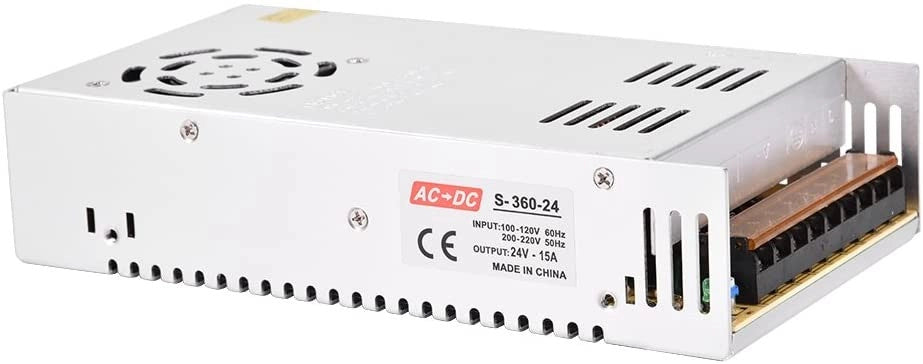 Ac 220v Dc 24v Alimentatore 15A 360W Stabilizzato Switching Trimmer - Benovo