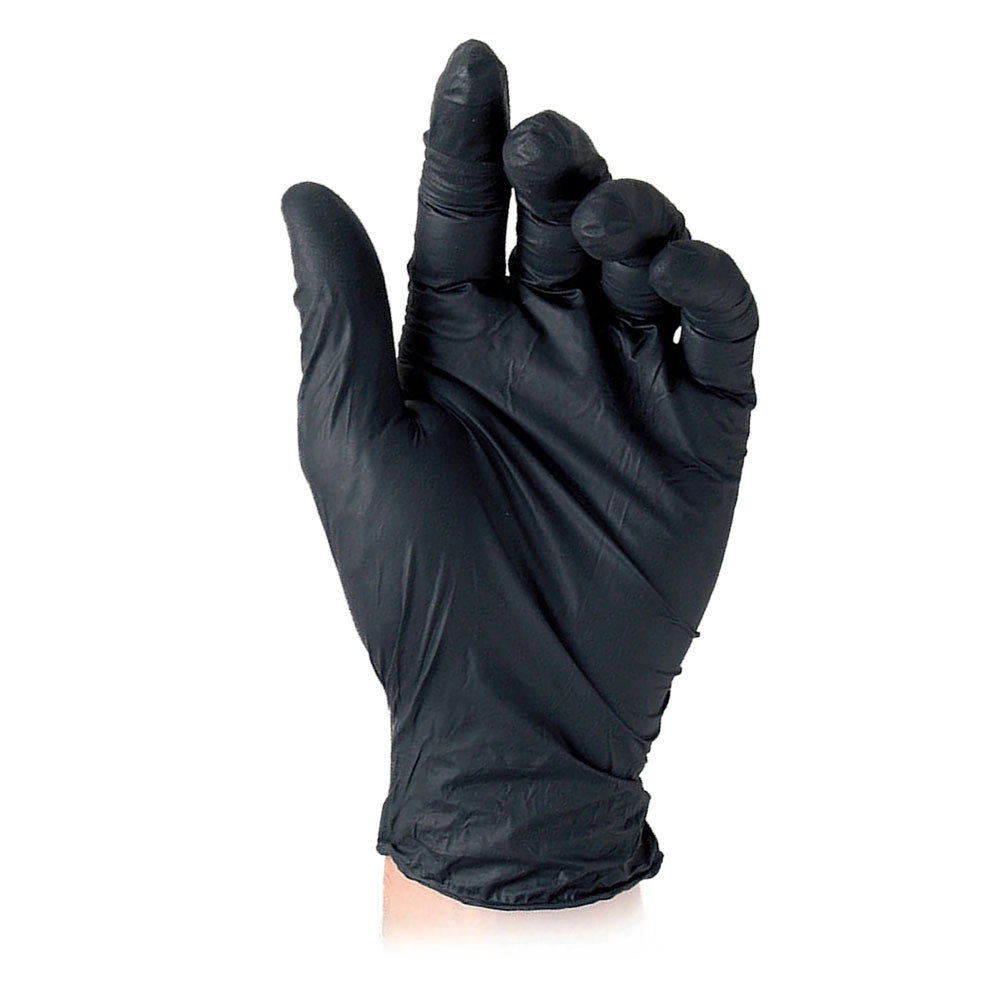Guanti Nitrile Monouso l Reflexx Black