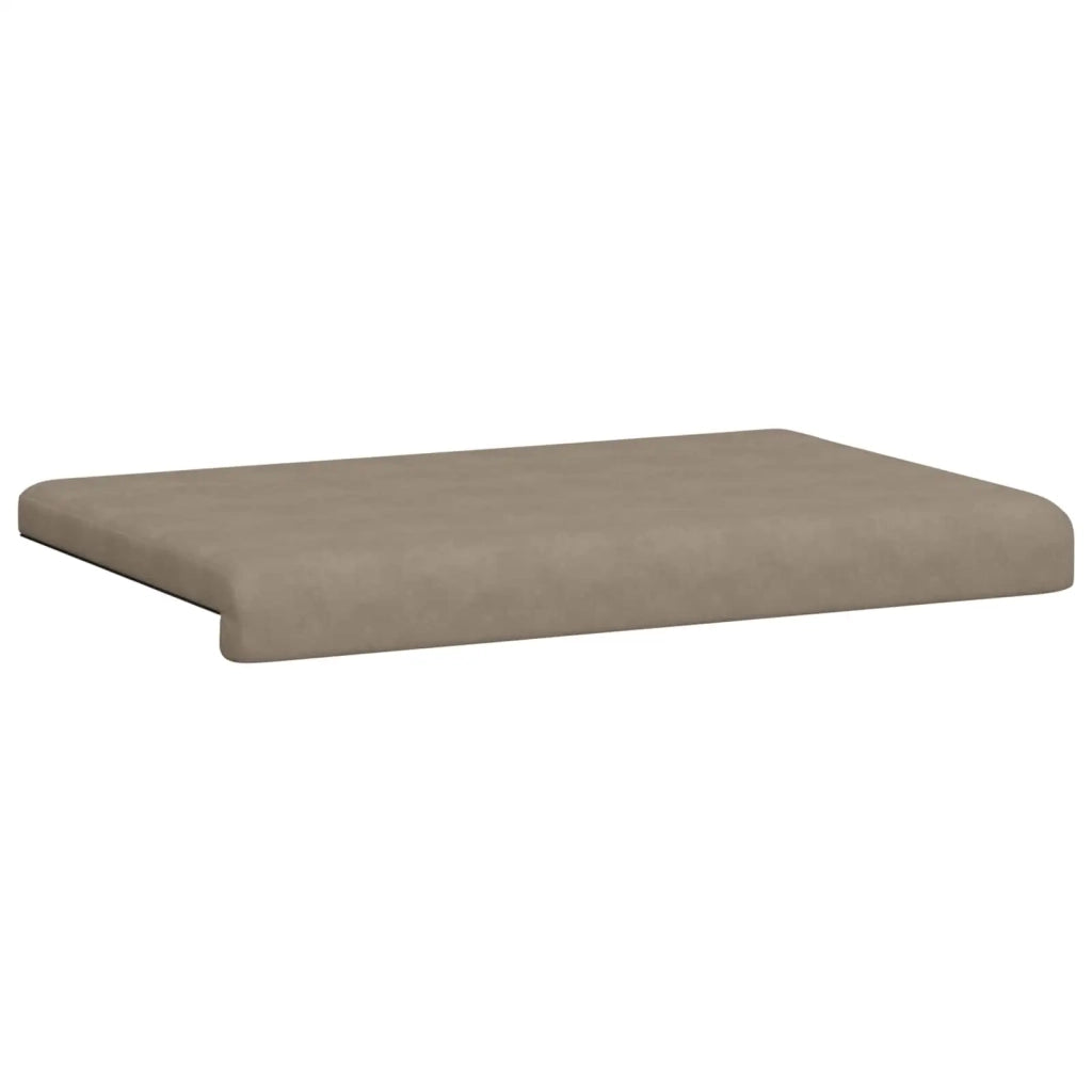 Cuscino per panchina Microfibra Tortora Profondità 35 cm 42043206