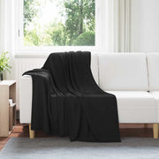 Coperta Nero 170 x 130 cm Panno 42017025