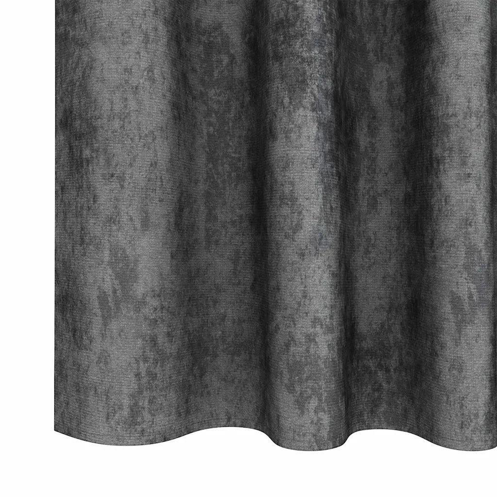 Tende in Velluto con tende 2 pcs Grigio 175 x 140 cm Velluto 4107689