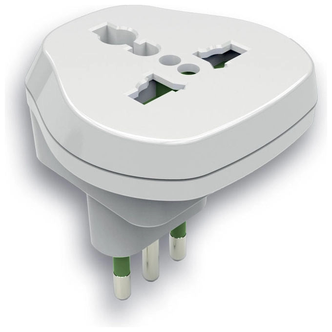 LINK LED Adattatore Travel Universale Prese 10A colore Bianco
