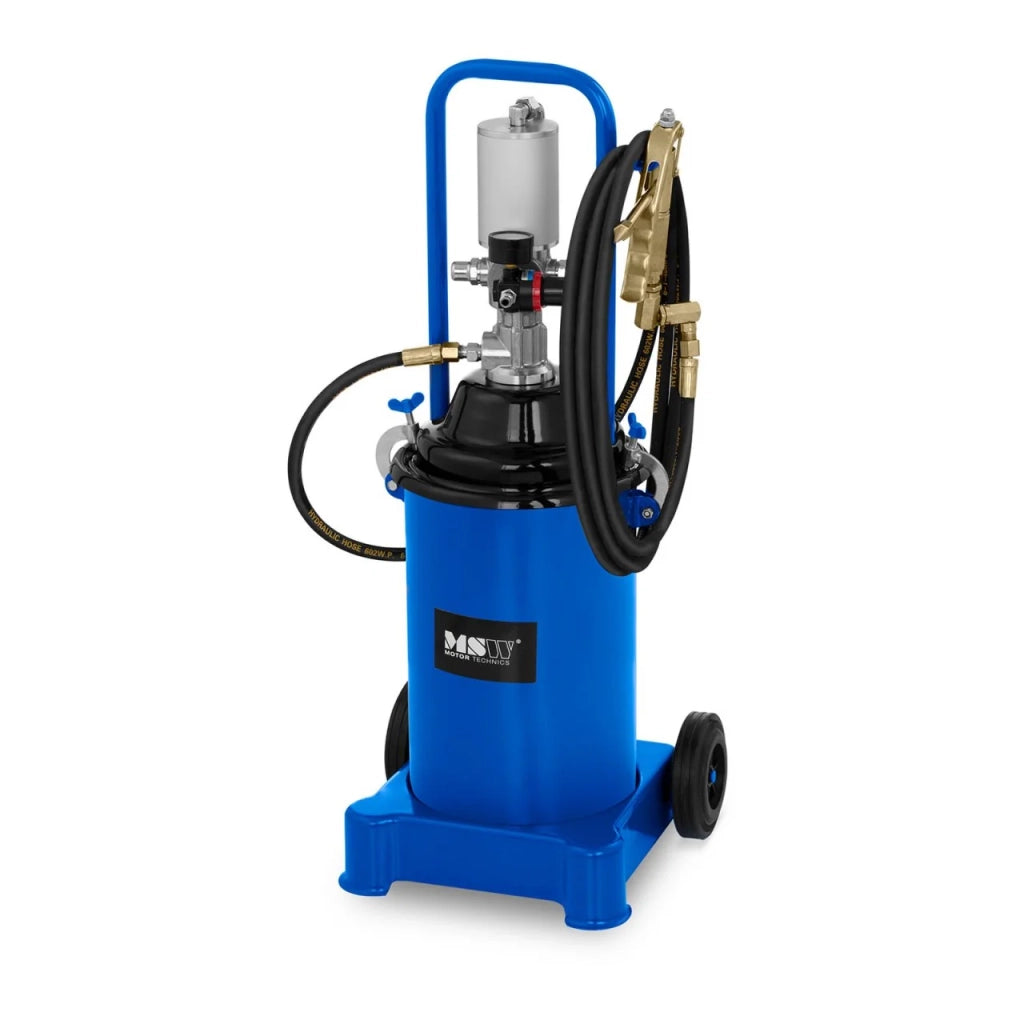 Pompa pneumatica per grasso mobile da 12 litri pressione da 300 a 400 bar 14_0002953