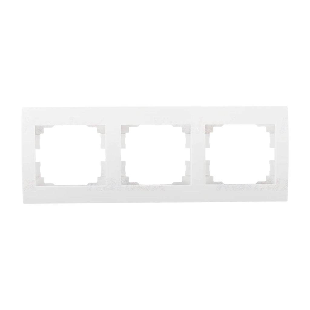 Cornice tripla orizzontale LOGI bianca Kanlux 25119