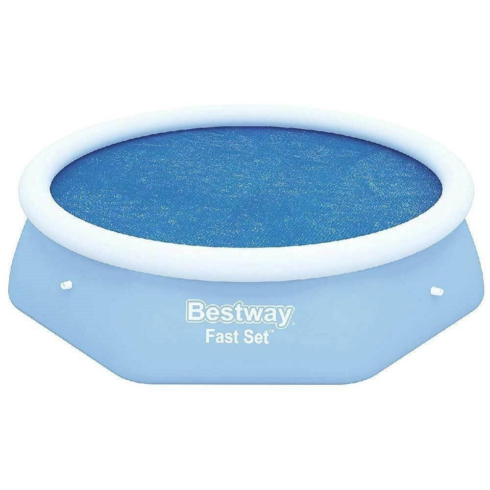 Telo Termico Per Piscina Fast Set Rotonda Diametro 244 Cm Copertura Solare 58060         