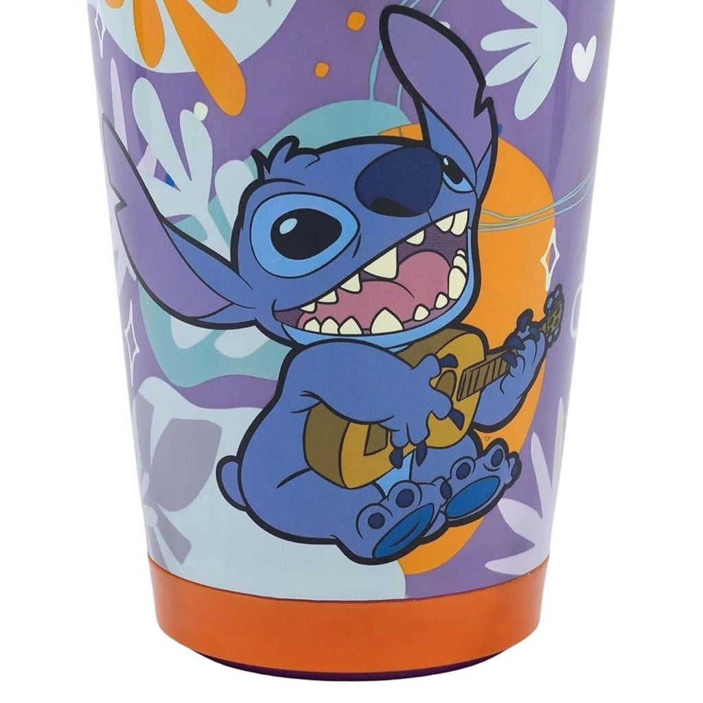 Bicchiere 470 ml Anti-caduta Stitch Dropsafe Collezione Aloha Multicolore Disney