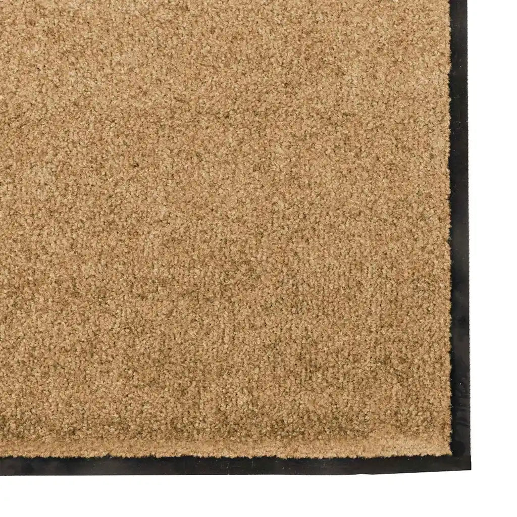 Zerbino | Tappetino Altro Crema e Nero 120 x 300 cm Poliammide e PVC