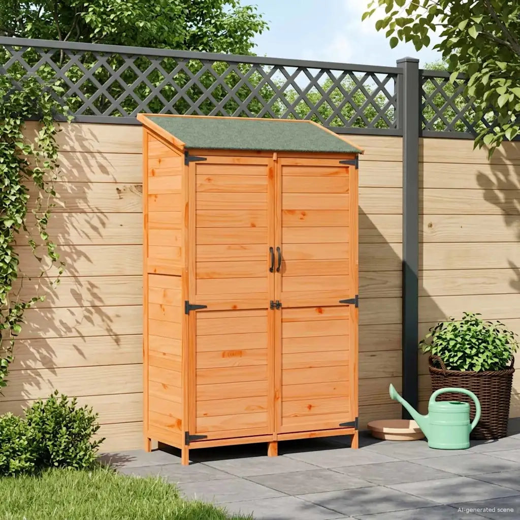 Capanno da Giardino Marrone 106,5 x 56 x 176 cm 42033451