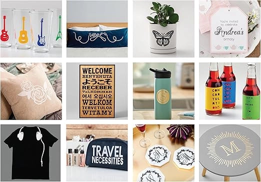 Cricut, pacchetto iniziale di materiali per Cricut Explore Maker 3 Craft Cratfing Open