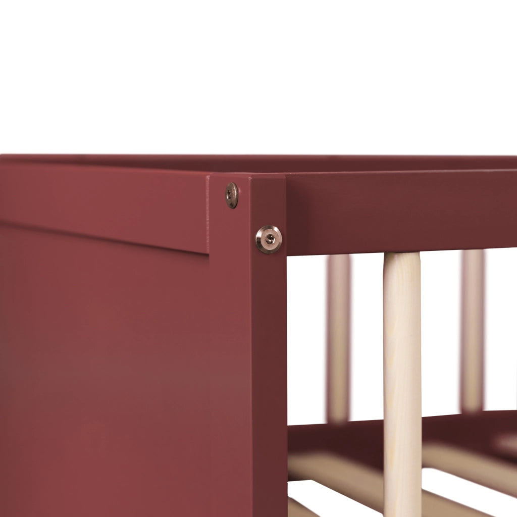 Letto a scomparsa per bambini 190x90cm terracotta ADAM