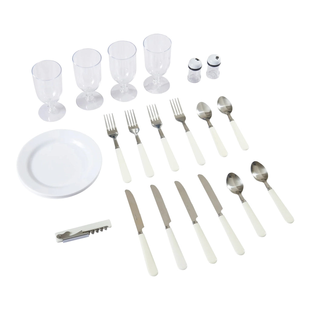 Cestino da picnic per 4 persone bianco naturale blu 03_0010206