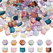 120 pezzi di perle di vetro per fare gioielli