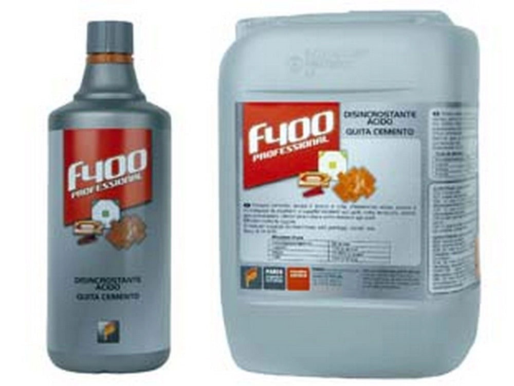 12pz acido forte per cemento f400 - lt.1 cod:ferx.fer254380