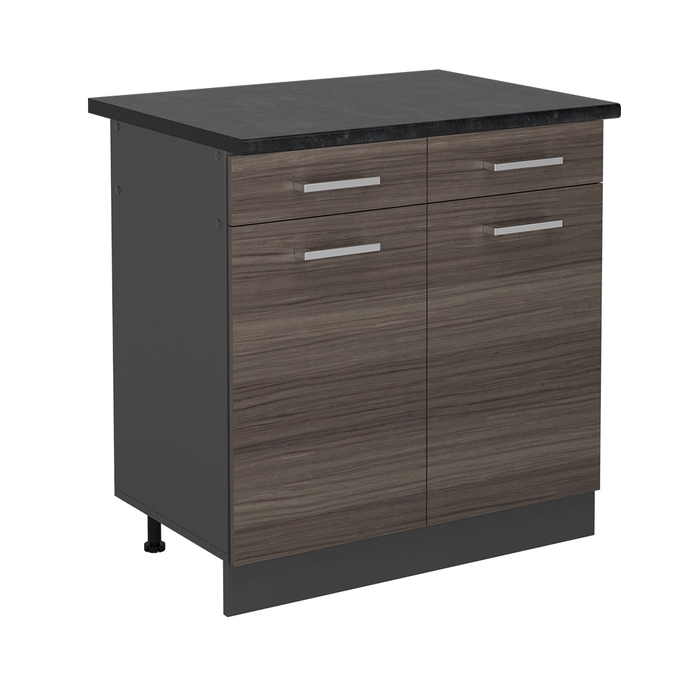 Vicco Mobiletto base per cucina Grigio nobile 80 cm , PL Antracite
