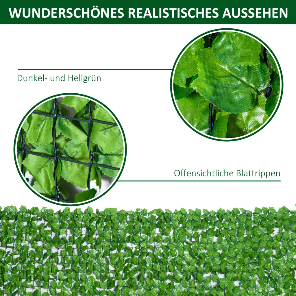 Siepe artificiale schermante ¨C Xylo ¨C 300x150 cm verde