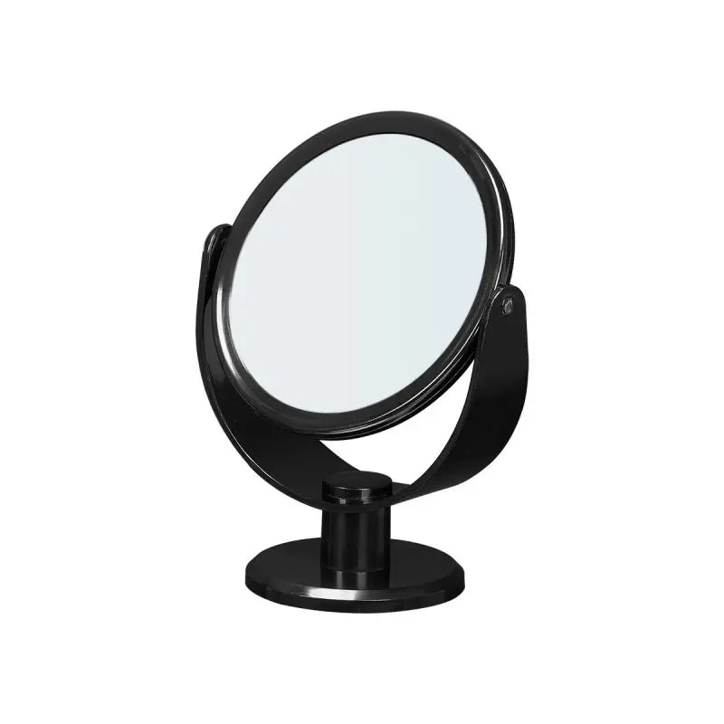 Specchio da tavolo double face  nero cm 8x13x17,5h