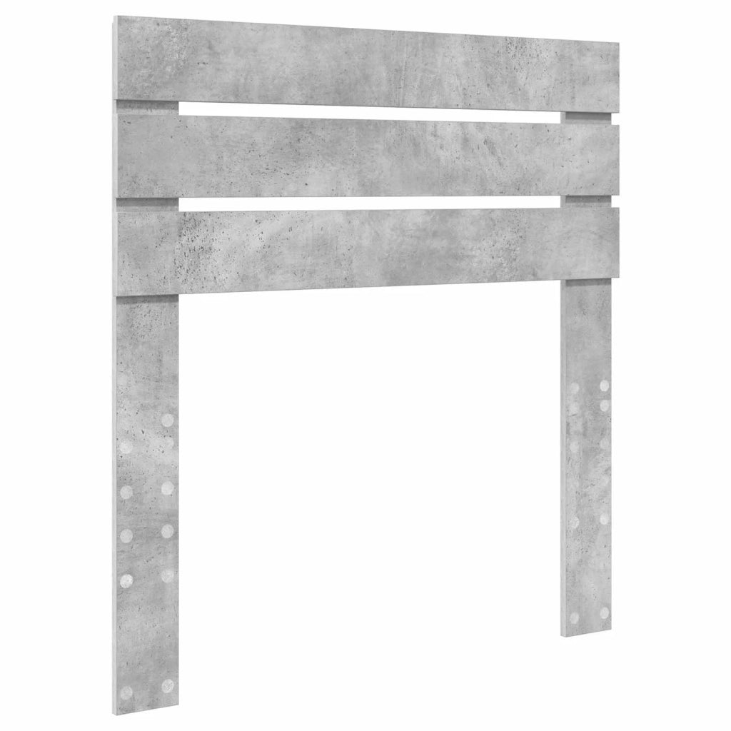 Testiera | Testata Grigio cemento Legno multistrato