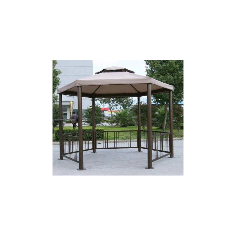Gazebo NON E' TETTO ricambio tenda dallas esagonale con zanzariera