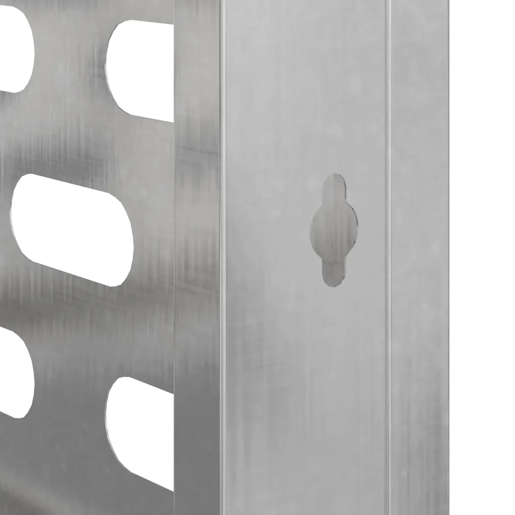 Copertura per condizionatore d'aria Argento 100 x 50 x 70 cm 865901