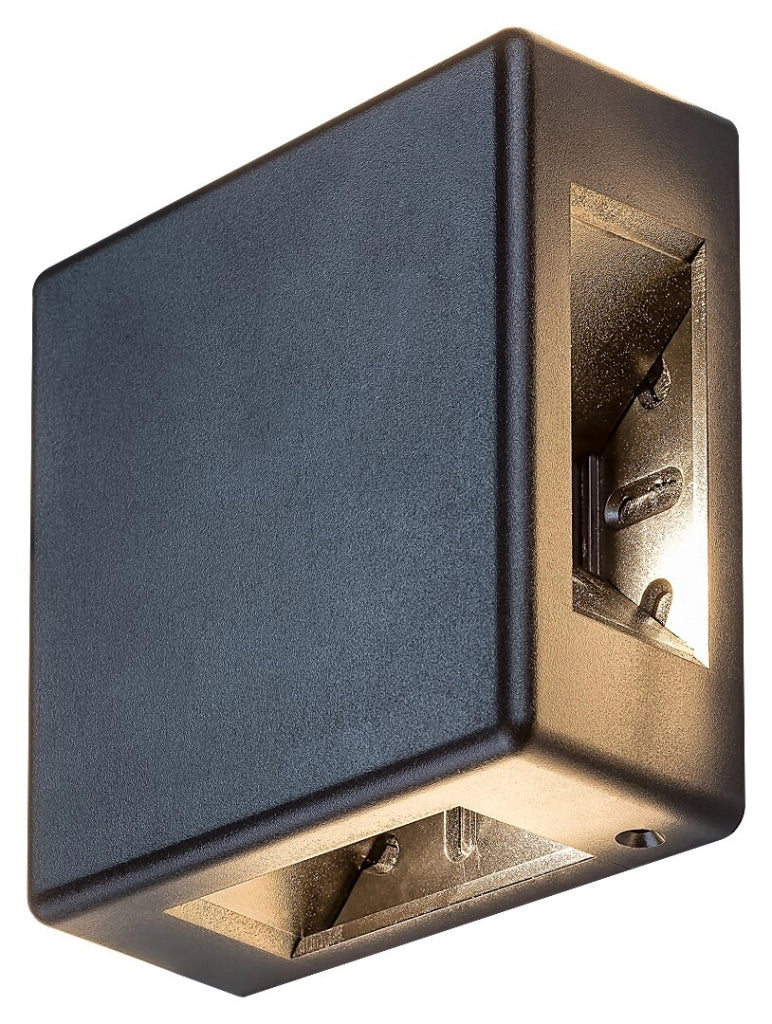 Applique esterno LED 6W 3000K IP54 nero Lippa Rabalux