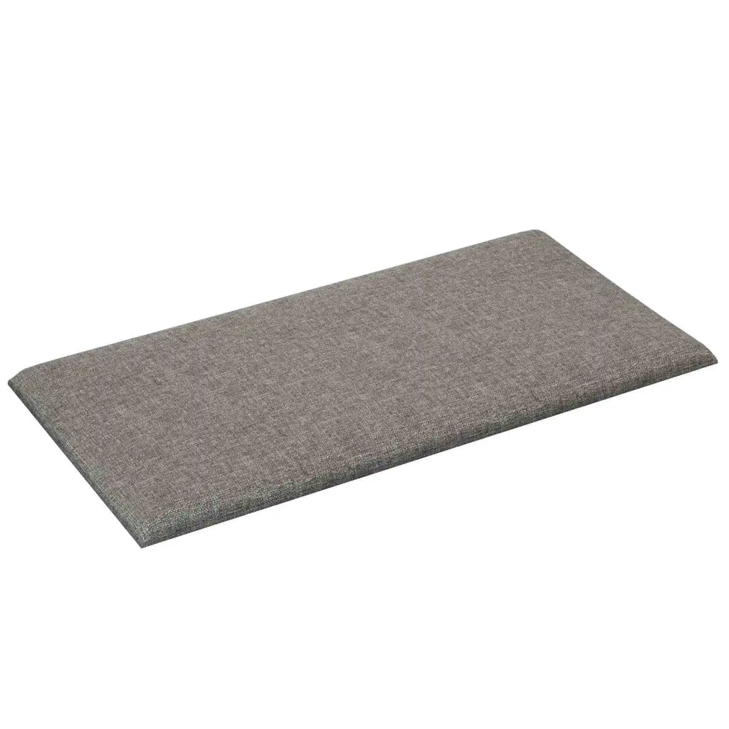 Testiera | Testata da Parete 12 pcs Grigio chiaro 60 x 30 cm Tessuto