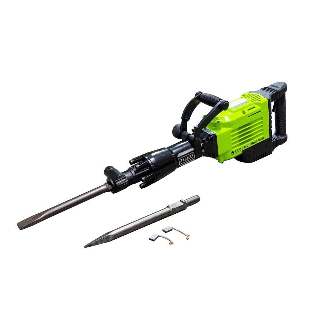 Zipper ZI-ABH1700D Martello Demolitore 1700 W 65 J 1900 colpi min IP20 colore Verde